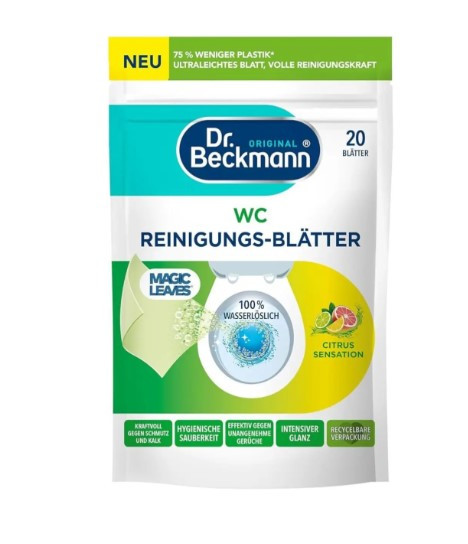 Dr.Beckmann Magic Leaves растворимые листья к WC Citrus 20шт