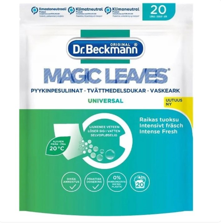 Салфетки для стирки универсальные Dr Beckmann 25 шт10